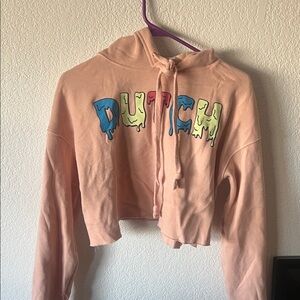 Dutch Bros Cropped Hoodie